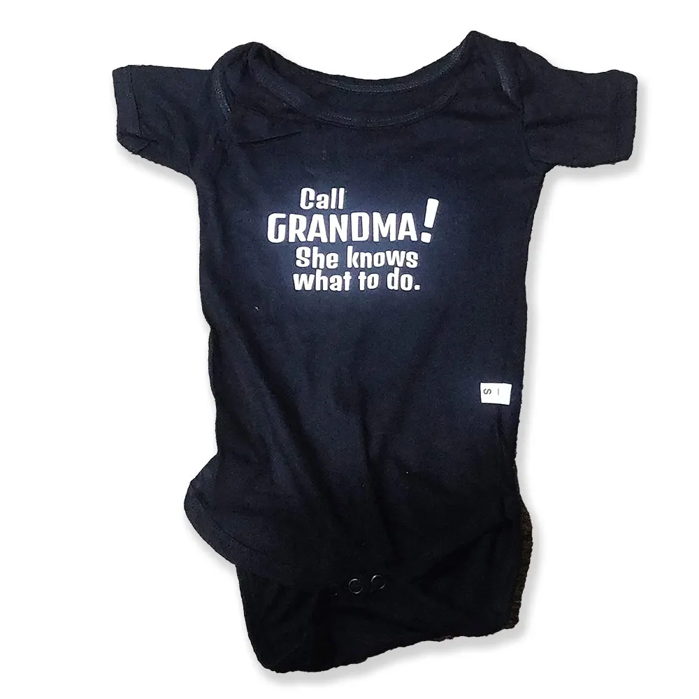 Call Grandma She Knows What to do Romper